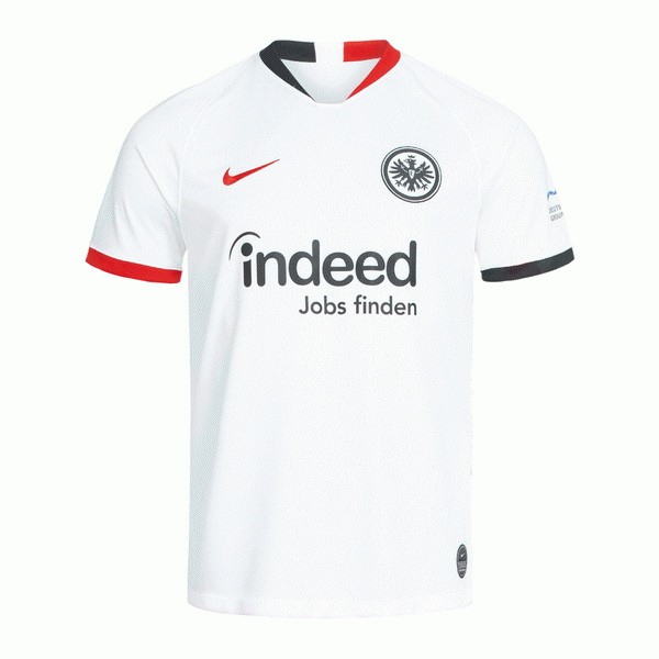 Camiseta Eintracht Frankfurt Replica Segunda Ropa 2019/20 Blanco